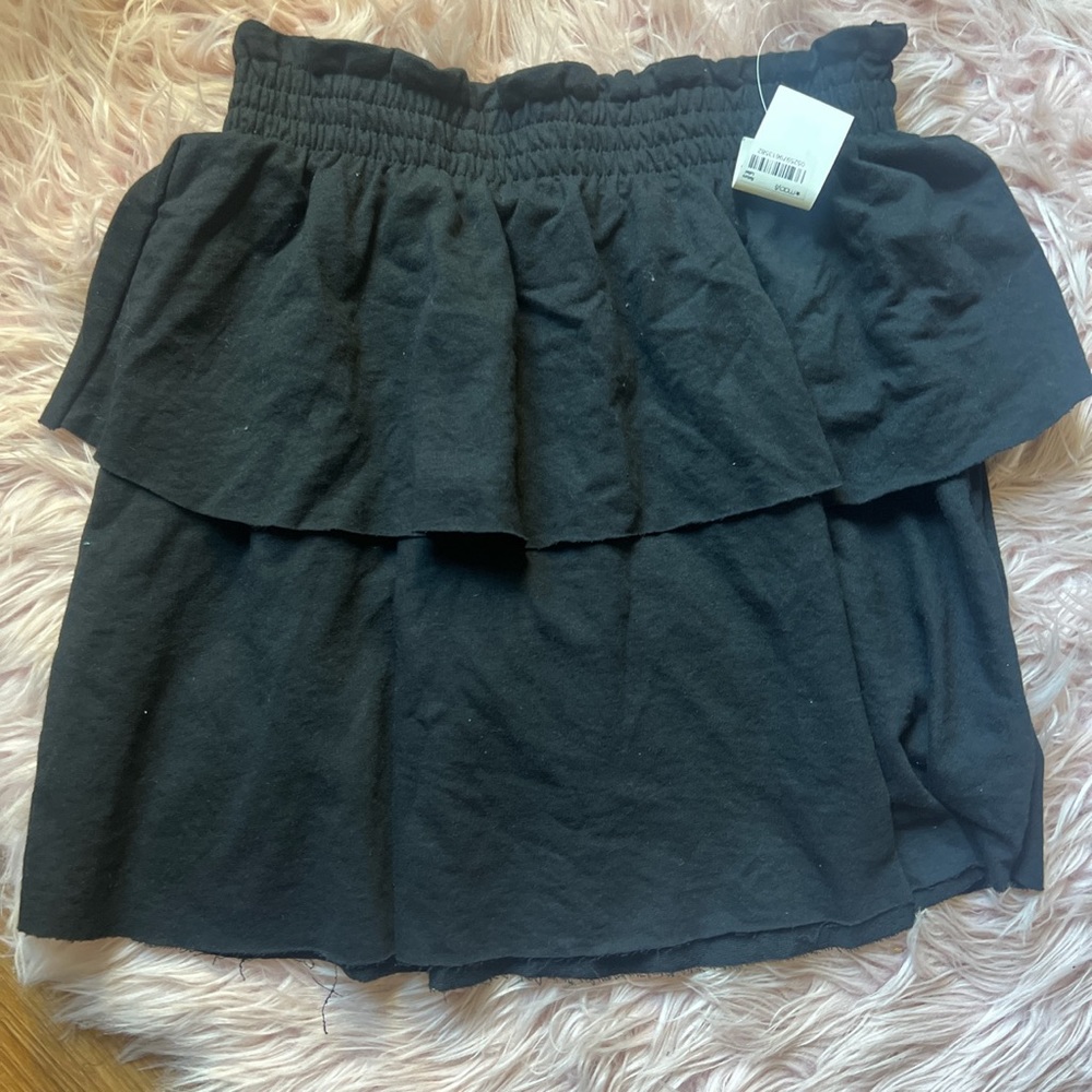 Black Layered Skirt